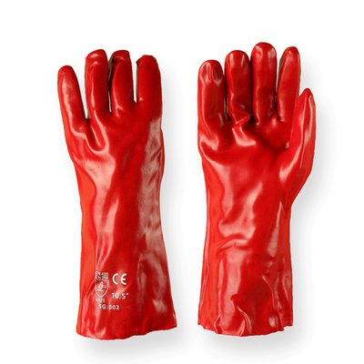 Перчатки SG-002 красные МБС длинные SG-002 фото